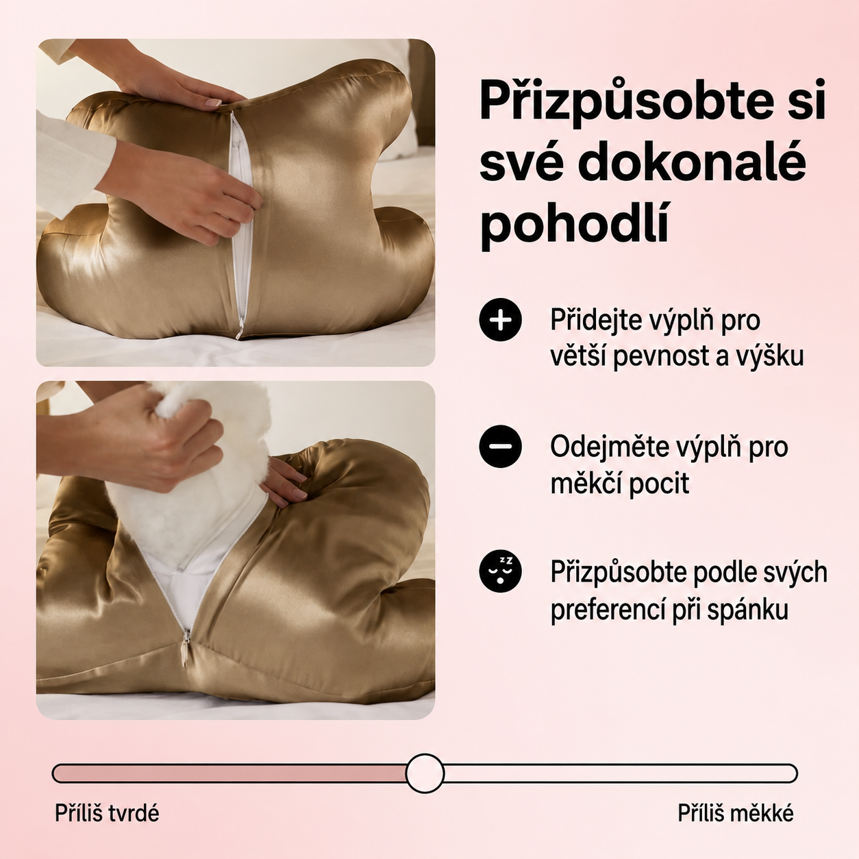 Beauty Sleep: Protivráskový polštář